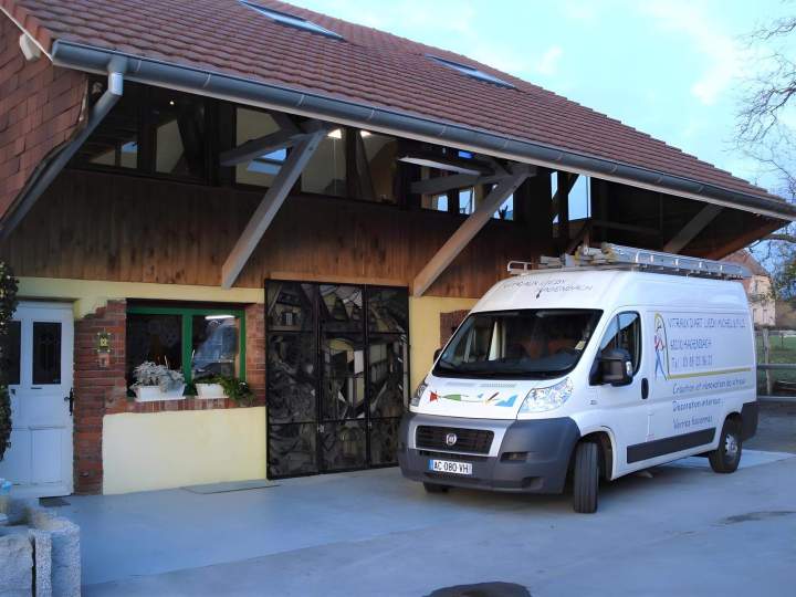 Pose de vitraux Mulhouse