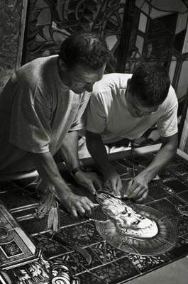 Création de vitraux d’art Mulhouse