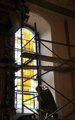 Fabrication vitraux d’art Mulhouse