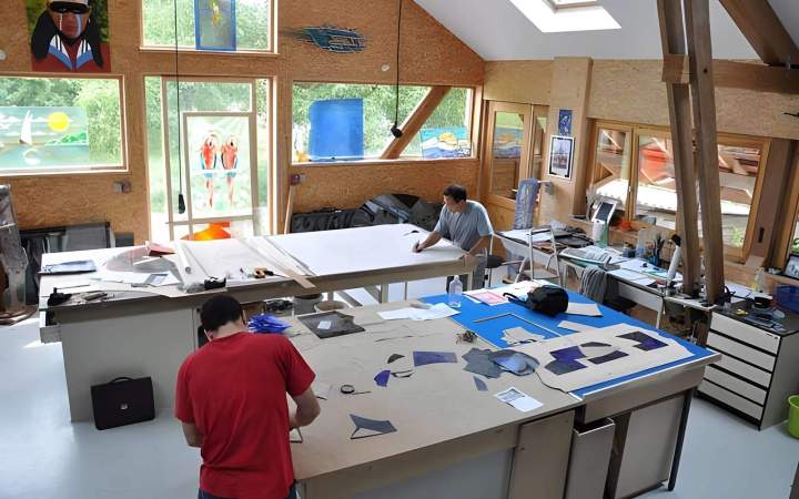 Création de verrerie d'art Mulhouse